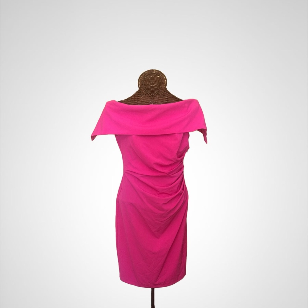 Vince Camuto Strapless Fuchsia Dress